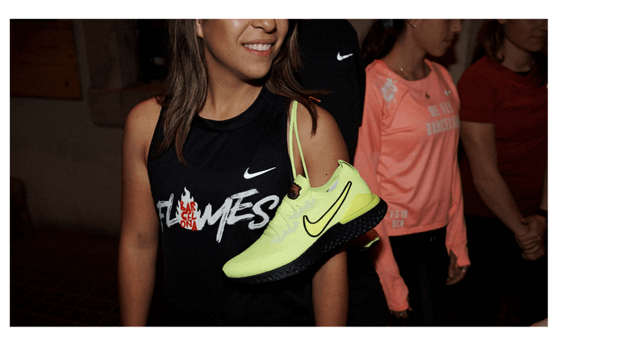 Photograps from Flames Barcelona runners